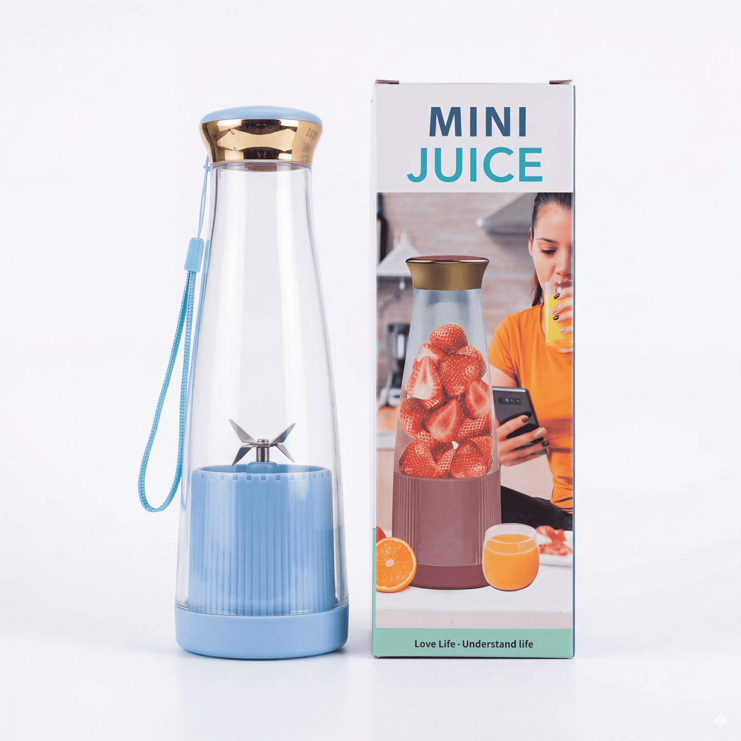 Licuadora Portátil Pro™ - Batidos Frescos en Segundos (Pago Contraentrega)